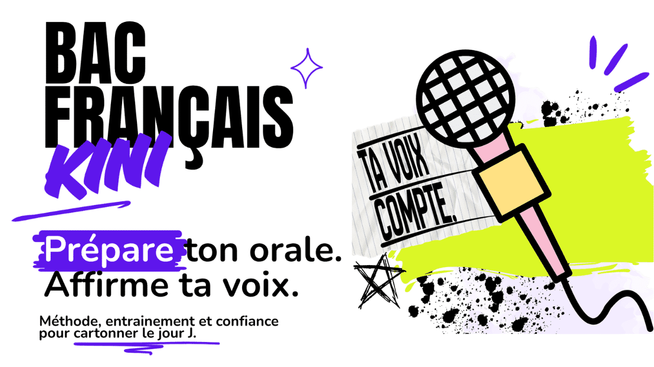 BacFrançaisKini 2.1.0 – nouvelle version pour préparer l’oral du bac de français